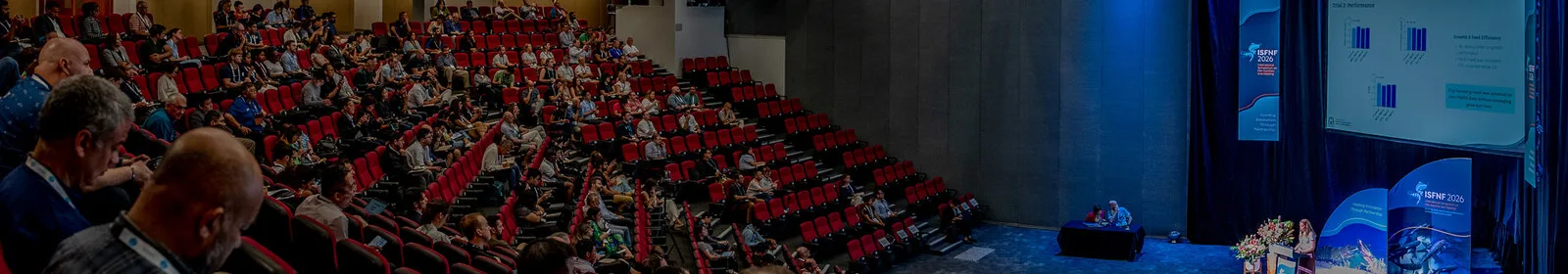 ISFNF 2026 conference audience in session — reach the scientific community